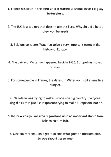 The Euro. Why doesn't France like the coin.