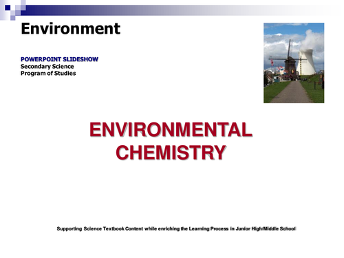 GCSE Environmantal Chemistry