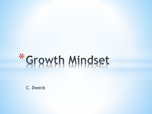 Growth mindset assembly
