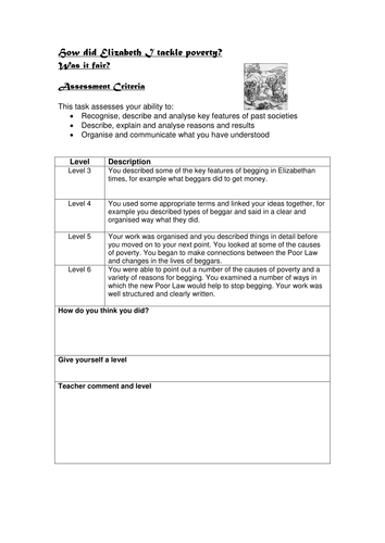 Elizabethan Poor Law