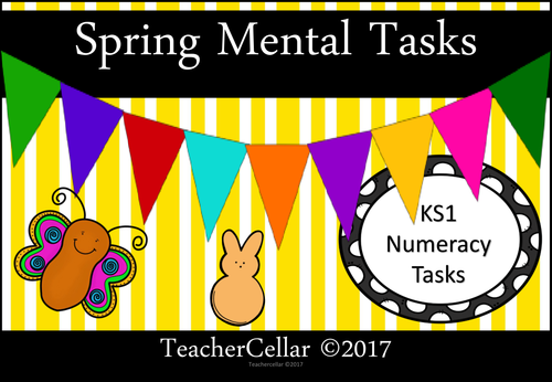 Spring Mental Tasks KS1
