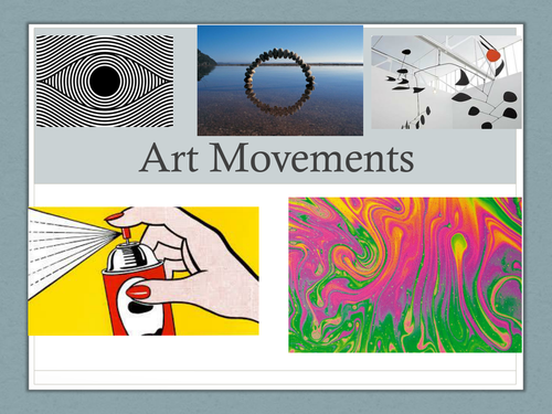 Art Movements Powerpoint