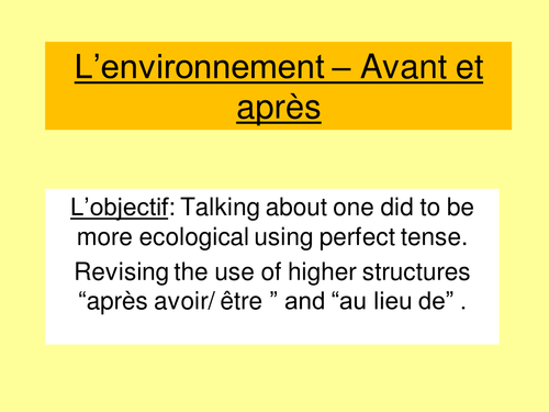 Avant et apres module 9 HIGHER GCSE AQA TEXTBOOK