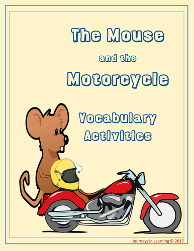The Mouse and the Motorcycle Vocabulary Activities