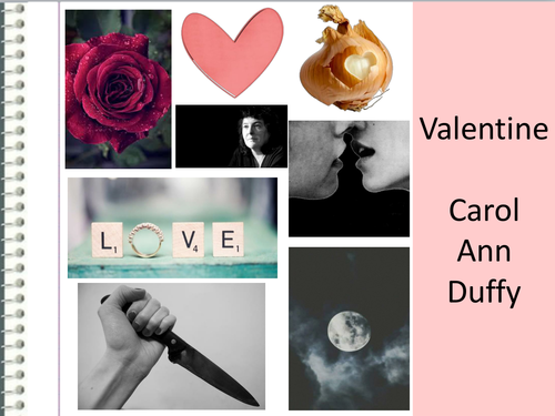 Valentine Carol Ann Duffy Revision