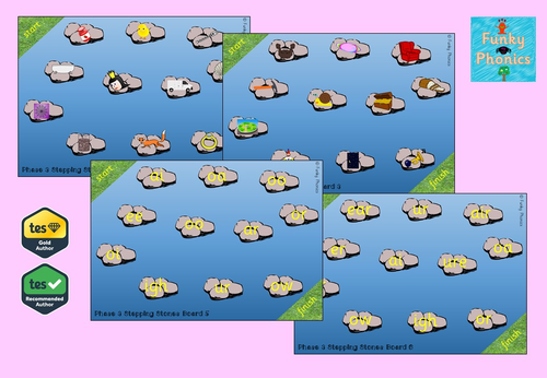 Phonics Phase 3 Stepping Stones