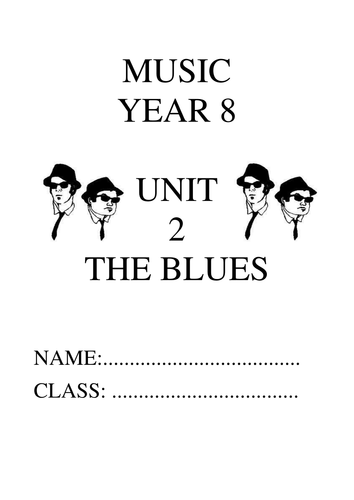 KS3 Blues work booklet