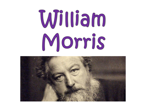ICT and Art Project - William Morris Computer Background