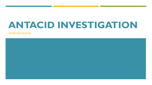 Antacid Investigation