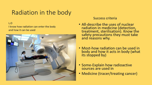 Radiation and Nuclear power