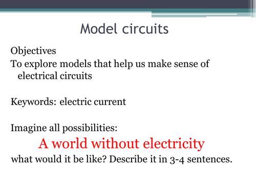 Electricity basics