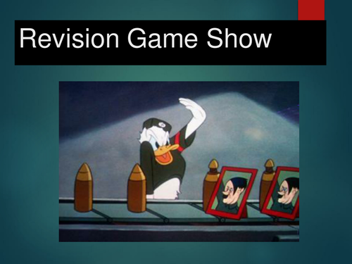 Nazi Germany revision game show