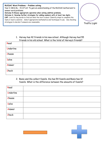 Maths Problem Solving Year 1, Year 2, Year 3, Year 4 | Teaching Resources