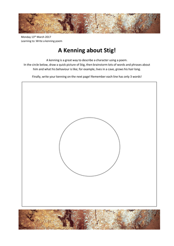 KS2: Kennings