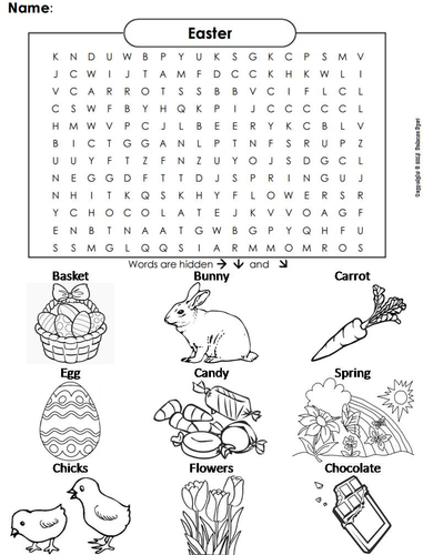 Easter Word Search