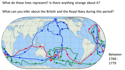 *Full Lesson* Royal Navy Voyages of Discovery (Edexcel A-Level History)