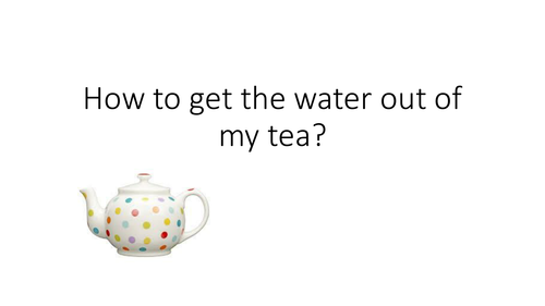 Distillation and separation