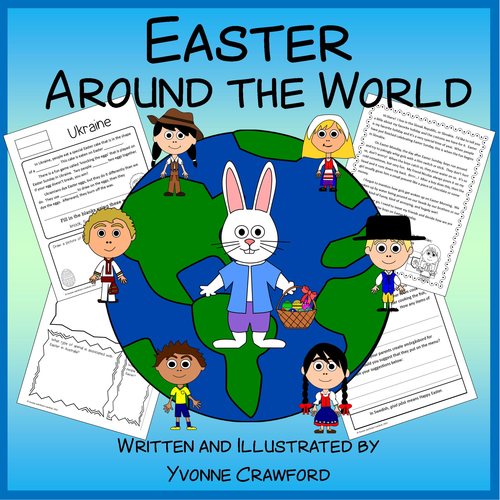 Easter Around the World Literacy Activities Growing Endless Bundle