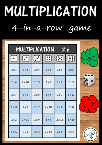 Multiplication Game - 4 in a row