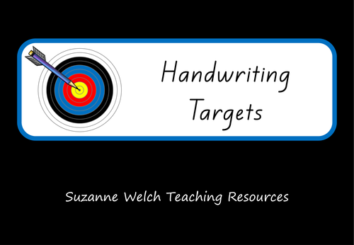 Handwriting Target Cards
