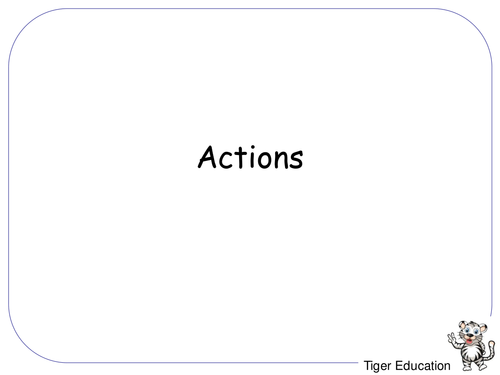 Activities - present simple to past simple