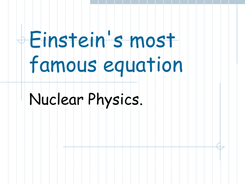 Mass defect and binding energy