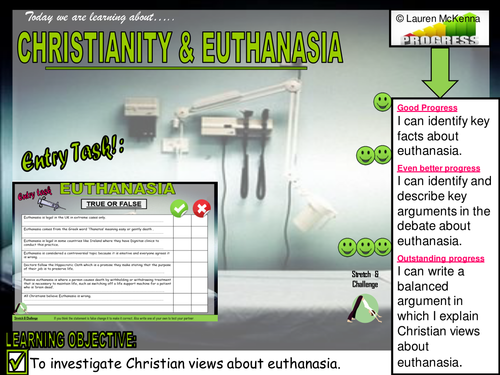 Euthanasia & Christianity