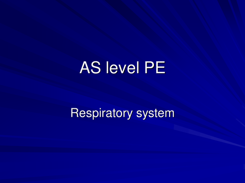 Respiratory System