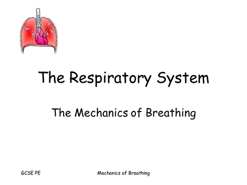 Mechanics of Breathing