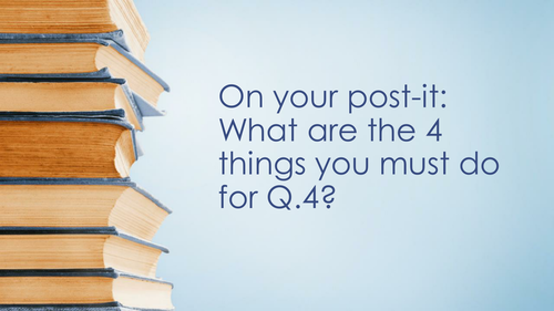 AQA Language Exam Paper 1 Looking For Alaska