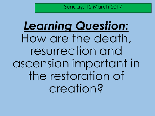 The Role of Jesus in Restoration Through Sacrifice