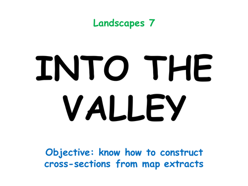 Landscapes 7 "INTO THE VALLEY"
