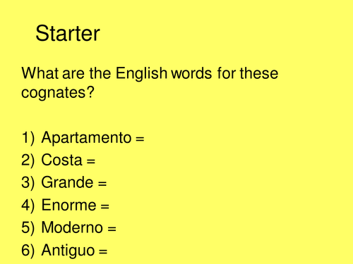 Spanish lesson on saying where your house is located