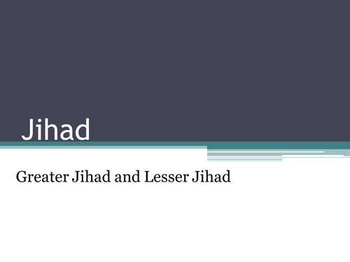 What Is Greater Jihad