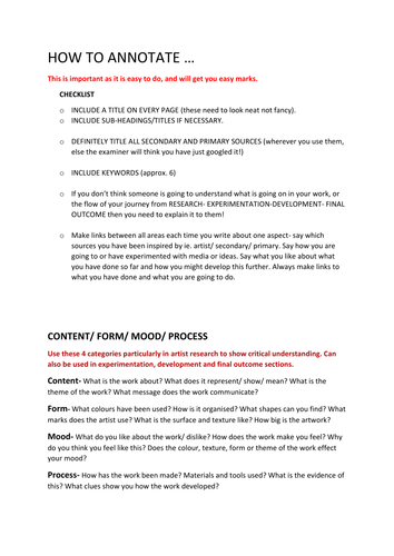 Assessment for learning new level guide.