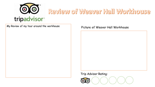 Trip Advisor Review Template Victorian workhouse