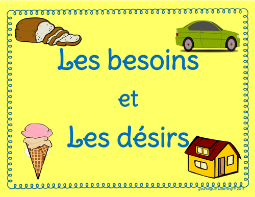 Les besoins et Les désirs