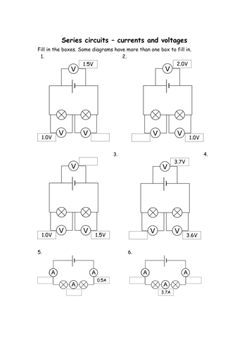 AQA Series Circuits