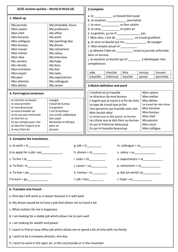 GCSE revision quickie with SOLUTION (March 2017) - World of Work (4)