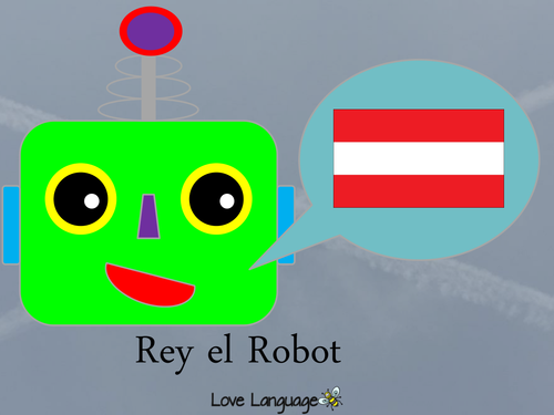 Rey el Robot - countries in Spanish