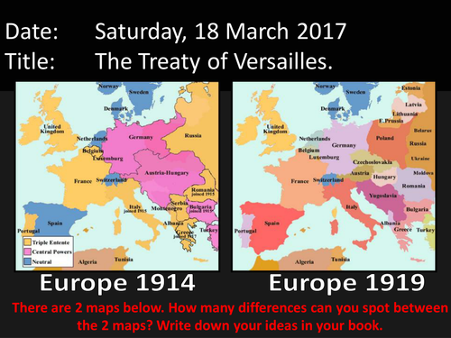 Treaty of Versailles