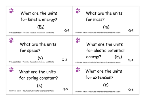 aqa gcse physics units flashcards for new 9 1 spec teaching resources the crucible