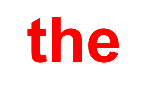 Letters & Sounds Tricky Words / High Frequency Words