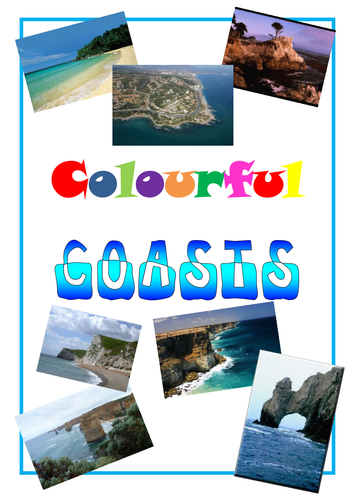 Key questions for coasts display and front cover for topic