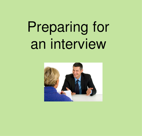 Preparing for a job interview E3-L2