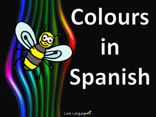 Colours in Spanish - PowerPoint