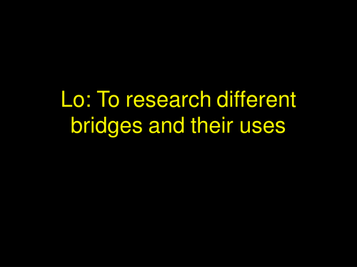 Bridges of London and Their uses