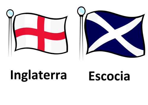 Countries Flashcards - German and Spanish