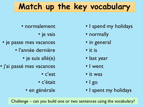 Holidays high ability KS3 or KS4