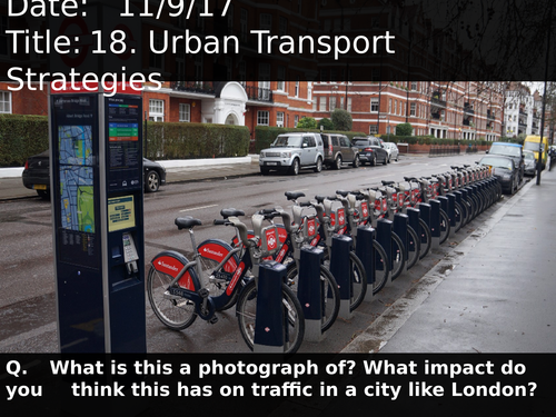 18. Urban Transport Strategies
